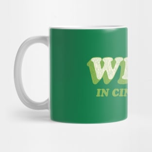 WKRP in Cincinnati Vintage Green Mug